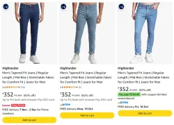 Highlander Jeans at minimum 80% Discount