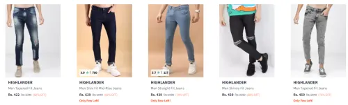 Image of HIGHLANDER Jeans For Men Upto 82% Off