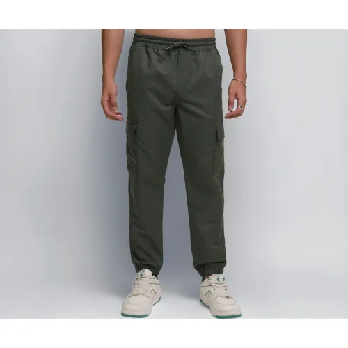 Image of Highlander Men's Cargo Jogger Trousers | Utility Pockets | Trouser for Men | Men Trousers