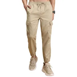 Highlander Mens Cargo Jogger Trousers