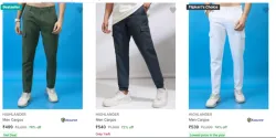 Highlander Mens Cargos up to 80% Discount