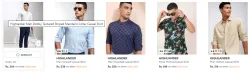 Highlander Mens casual Shirts @ Upto 90% Discount 
