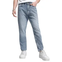 Highlander Men's Jeans | Dad Fit | 100% Cotton | Classic & Comfortable Denim for Everyday Casual Wear
