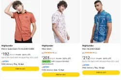 Highlander Mens Shirt @ Upto 85% Discount 