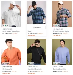 Highlander mens shirts up to 87% discount