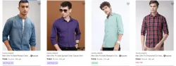 Highlander Mens Casual Shirts at minimum 71% Discount