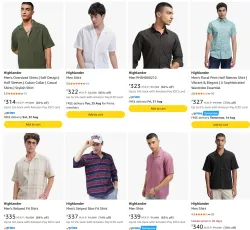 Highlander Men's Clothing up to 85% Discount