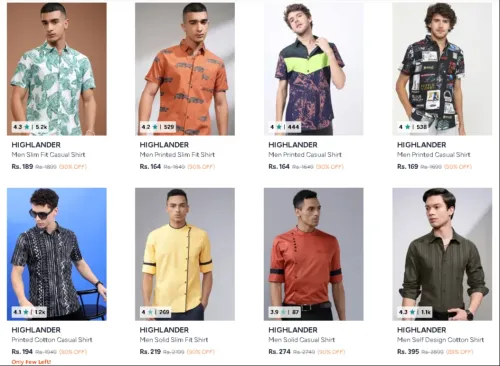 Image of Highlander Men's Clothing up to 90% Discount