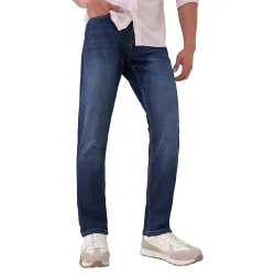 Highlander Mens Tapered Fit Denim Jeans for Man