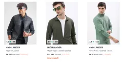 Highlander Mens Jacket upto 78% Discount
