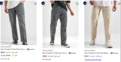 HIGHLANDER Mens Jeans at minimum 84% Discount