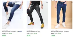 Highlander Mens Jeans upto 84% Discount