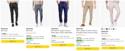 Highlander mens pants starting ₹199 