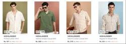 HIGHLANDER mens shirt at starting ₹ 197