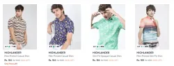 Highlander Mens Shirts at 90% discount 