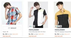 Highlander Mens Shirts Upto 90% Discount