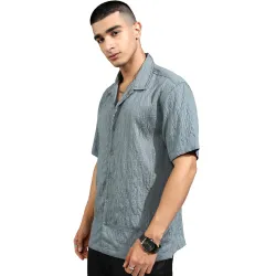 Highlander Mens Solid Relaxed Fit Shirt