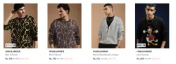 Highlander Mens Sweaters upto 83% Discount