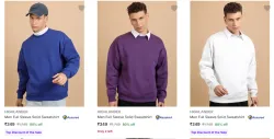 Highlander Mens Sweatshirts upto 82% Discount