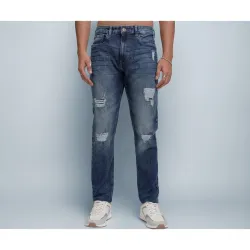 Highlander Mens Tapered Fit Denim Jeans|Jeans 