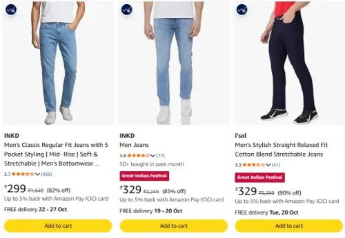 Image of Highlander Men's Tapered Fit Jeans | Regular Length | Mid Rise