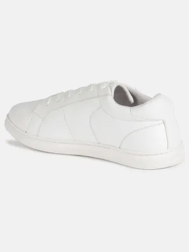 Image of HIGHLANDER PU LACE-UP SNEAKERS