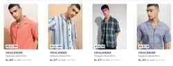 Highlander Shirts Men From ₹265