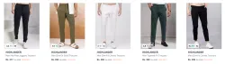 Highlander Trousers upto 83% Discount