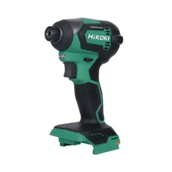 HIKOKI WH18DEF4Z Cordless Impact Driver, 18V, 175 Nm, 6.35mm Hex Bit Shank, 0-3100 RPM, High Responsive Trigger Switch,