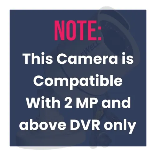 Image of HIKVISION 2Mp Indoor Wired Color Camera for Dvr Ds-2Ce5Ad0T-Itp Eco Bnc/Dc