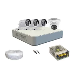HIKVISION Wired 720p FHD 2MP, 1MP Security Camera
