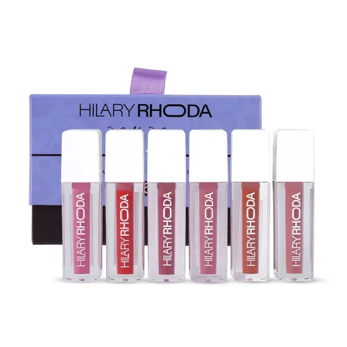 Image of Hilary Rhoda Matte Minis Lipstick Set of 6 | 1.2 ml