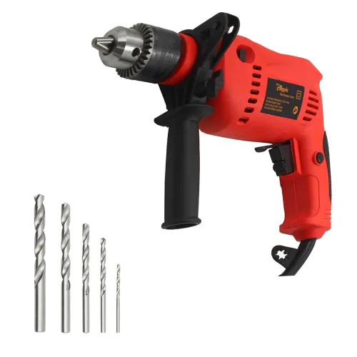 Image of Hillgrove HGCM1013M2 All Purpose 700W Drill Machine with 5Pcs HSS Drill Bits
