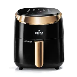 Hilton 4.2L Digital Air Fryer, 1200W, Up to 90% Less Oil Consumption, Rapid Air Technology, Touch Panel & Preset Menus, ISI Certified