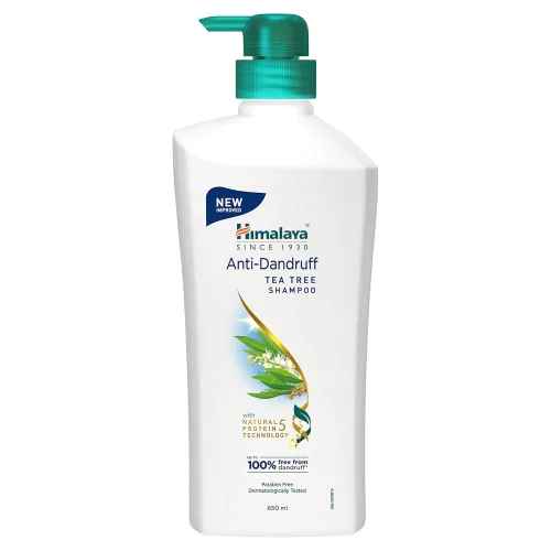 Image of Himalaya Anti-Dandruff Tea Tree Shampoo 650ml
