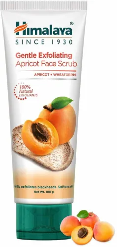 Image of Himalaya Apricot Face Scrub 100g Gentle Exfoliating