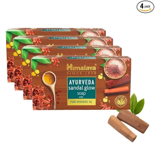 Image of Himalaya Ayurveda Sandal Glow Soap, Po4