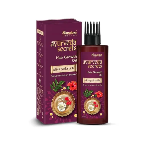 Image of Himalaya Ayurveda Secrets Rosemary Hair Growth Oil for Men & Women