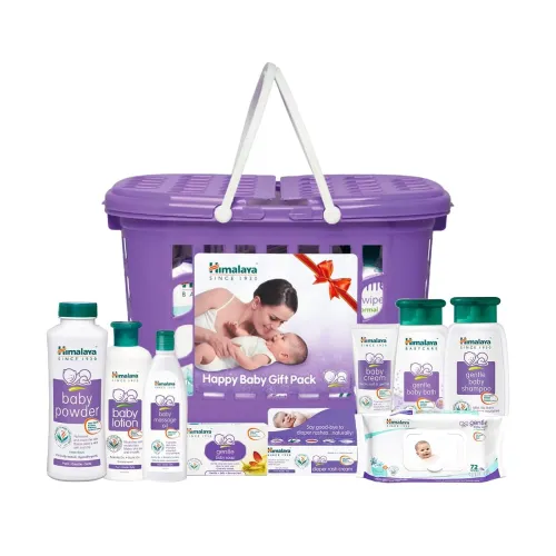 Image of Himalaya Baby Gift Pack – 9 pcs with Free Maternity Basket