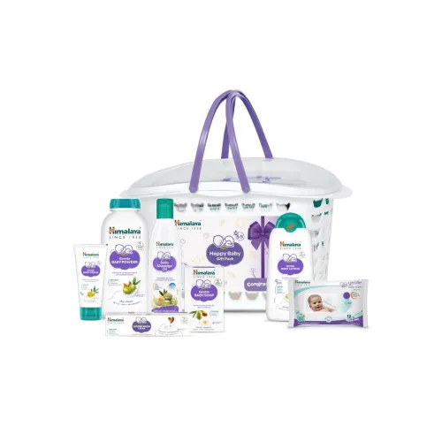 Image of Himalaya Baby Gift Pack Basket,Pack of 1 set,white