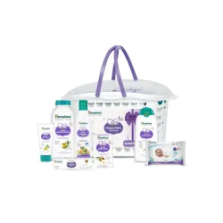 Himalaya Baby Gift Pack Basket,Pack of 1 set,white