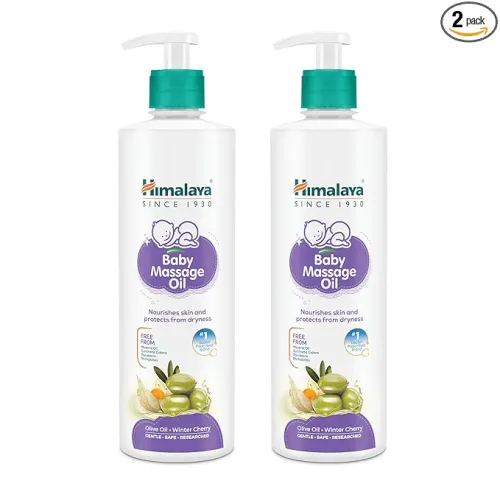 Image of Himalaya Baby Massage Oil, 1L 