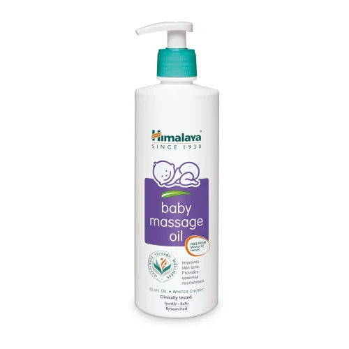 Image of Himalaya Baby Massage Oil for Strong bones & muscles – 500ml 