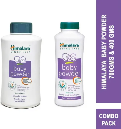 Image of HIMALAYA Baby Powder 400 & 700 (2 x 550 g)