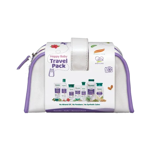 Image of HIMALAYA Baby Care Travel Pack (7 in 1) (White)