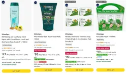 Himalaya Beauty Products starting at ₹47