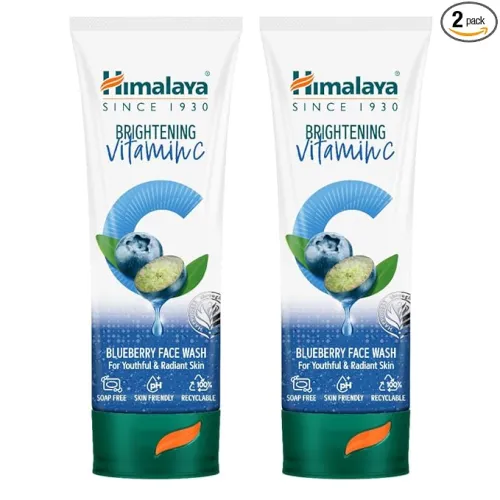 Image of Himalaya Brightening Vitamin C Blueberry Face Wash
