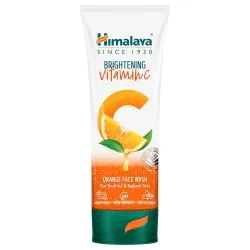 Himalaya Brightening Vitamin C Orange Face Wash | Vitamin C & Niacinamide