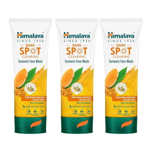Image of Himalaya Dark Spot Clearing Turmeric Face Wash 100ml (Po3)