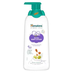Himalaya Gentle Baby Lotion 400ml with Almond oil, Olive oil, Country Mallow | No.1 Doctor-Prescribed Brand |pH 5.5 form